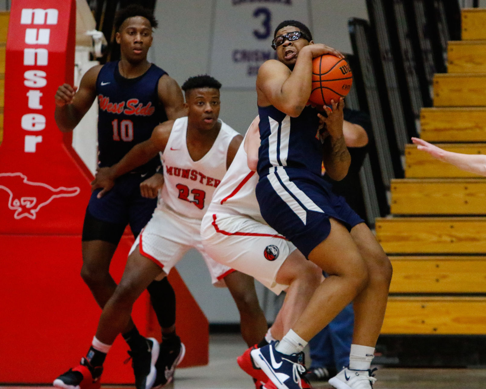 Gallery: West Side at Munster boys basketball
